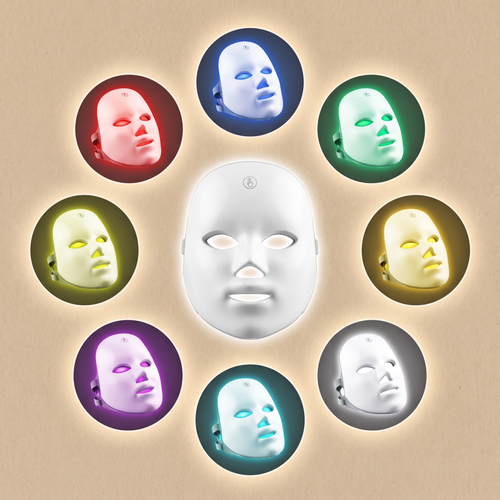Masque LED LUMAE Pro — Luminothérapie 7 Couleurs