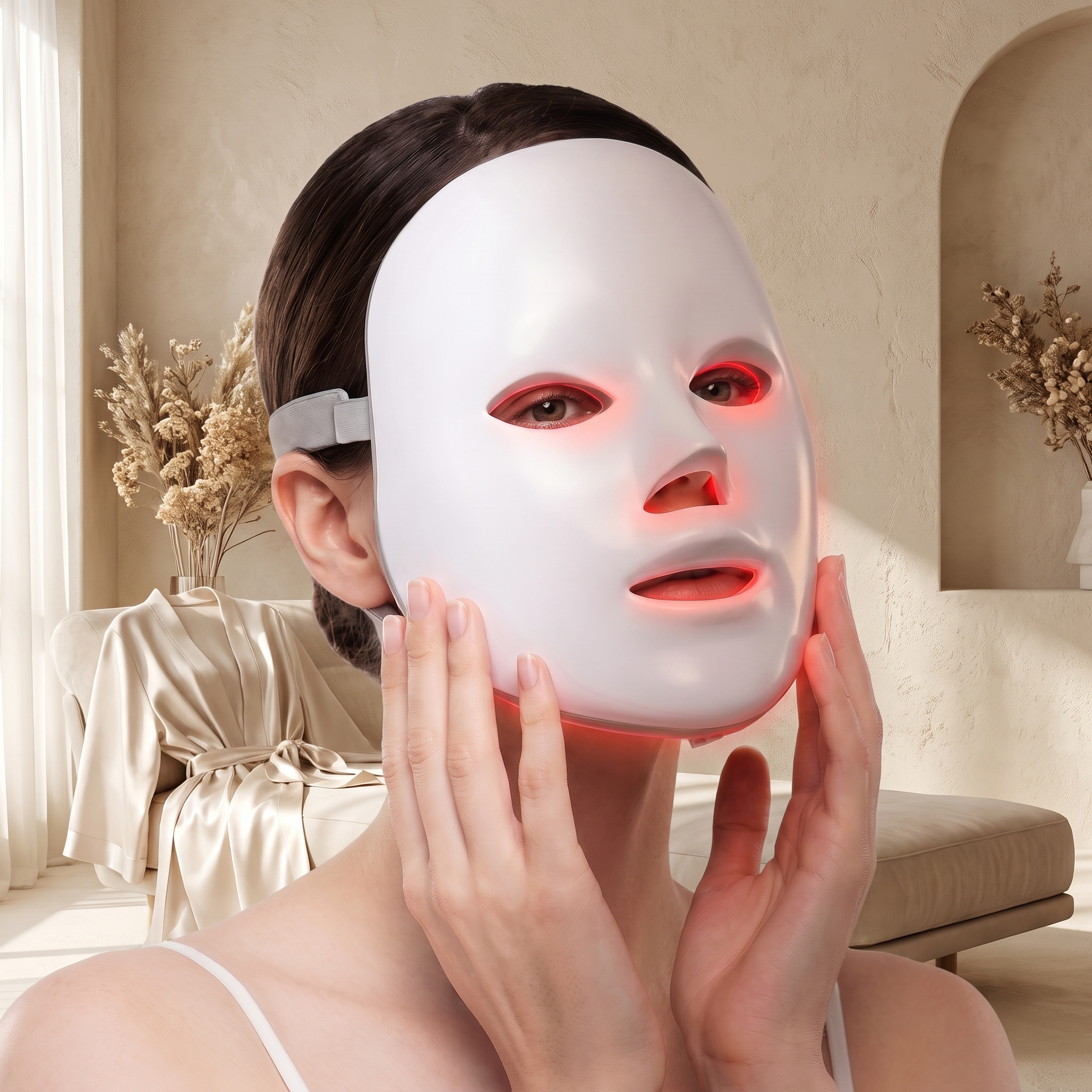 Masque LED LUMAE Pro — Luminothérapie 7 Couleurs